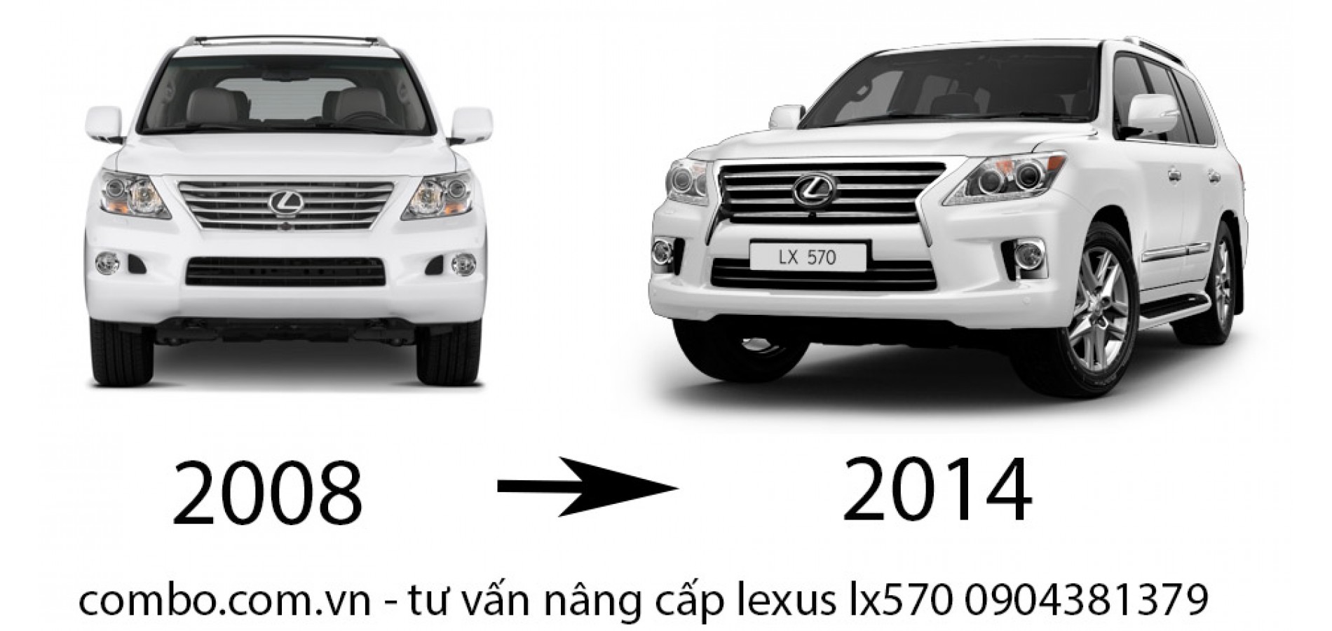 Nâng cấp Toyota Prado 2010-2020 thành lexus gx460 2020